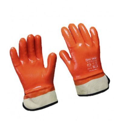 Перчатки ПВХ, морозостойкие, крага (120 пар в уп.)
