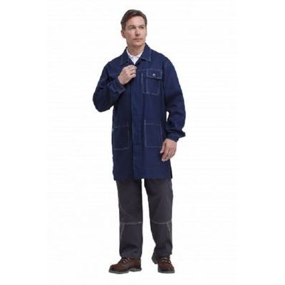 Халат Акцент т.синий ХАЛ305