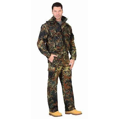 Костюм СИРИУС-Тигр КМФ  Флектарн: куртка, брюки, жилет, шорты, 20 карманов!