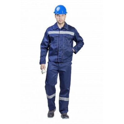 Костюм Конвейер с СОП синий КОС528