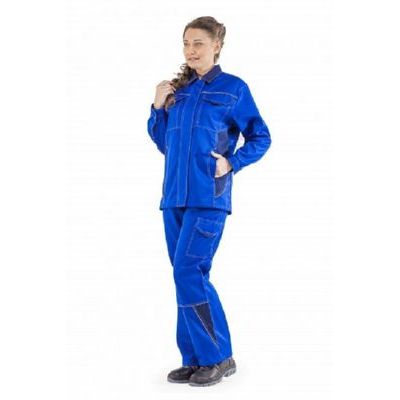 Костюм Страйк василек/т.синий (женский) КОС605