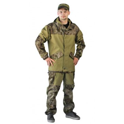 Костюм ГОРКА-ГОРЕЦ летний палатка 235 г/м2 ХАКИ/ПИТОН КОРИЧНЕВЫЙ