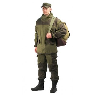 Костюм мужской Горка 3 демисезонный палатка 270 гр/м2 хаки 100% хлопок