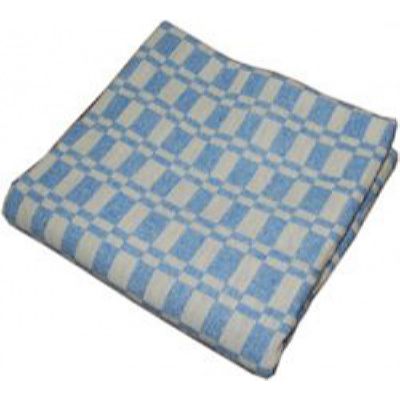 Одеяло 1,5-спальное (140 х 205), байковое, цветная клетка