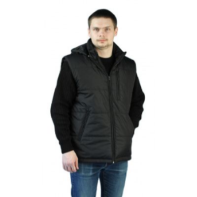 Жилет мужской Gerkon Delta утеплённый т. Дюспа Черный