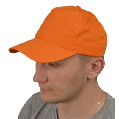 Бейсболка оранжевая