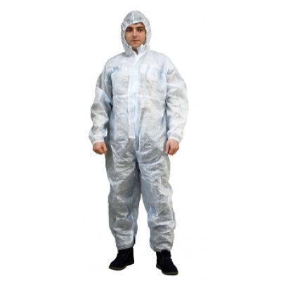 Комбинезон пылезащитный одноразовый (10шт. в уп.)