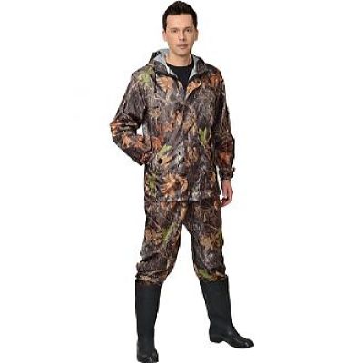 Костюм СИРИУС-Турист куртка дл., брюки (тк.Оксфорд) КМФ Темный лес