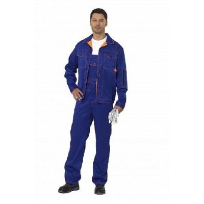 Костюм Умелец 2 василек/оранжевый КОС620