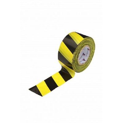 Лента оградительная, 75мм, 50мкм (250м) ЛЕН907