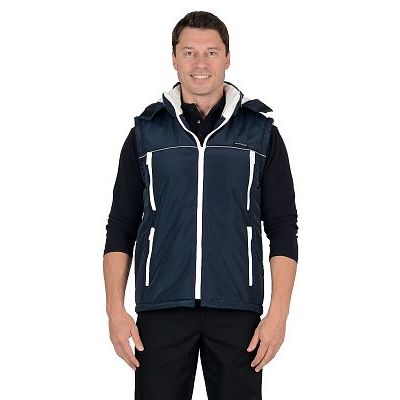 Жилет СИРИУС-КОМЕТА утеплённый , темно-синий