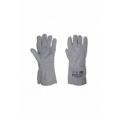 Краги спилковые Труд пятипалые КРА202