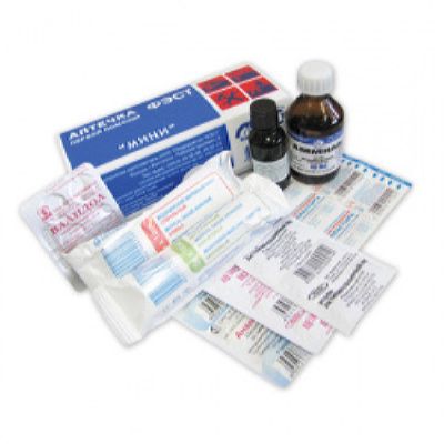 Аптечка индивидуальная Мини ФЭСТ футляр пластик